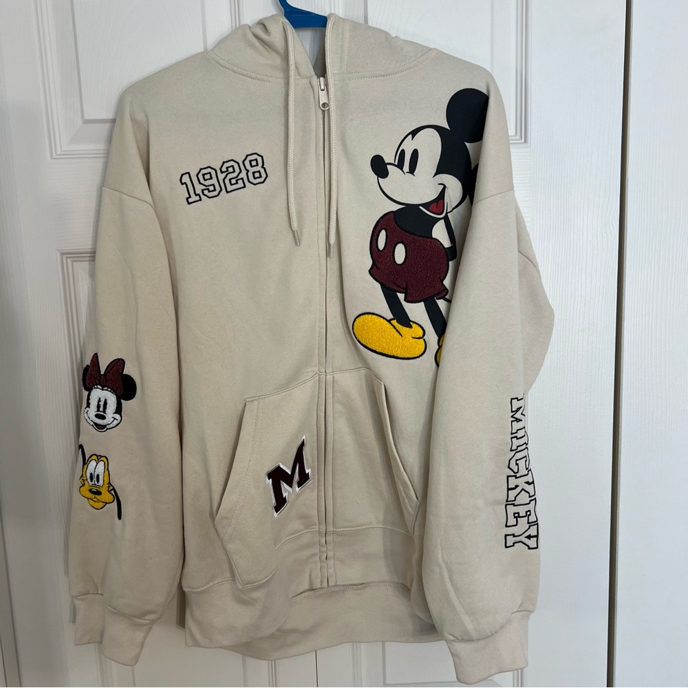 Disney 1928 Hoodie/ Sweatshirt, Size Large, NWOT
